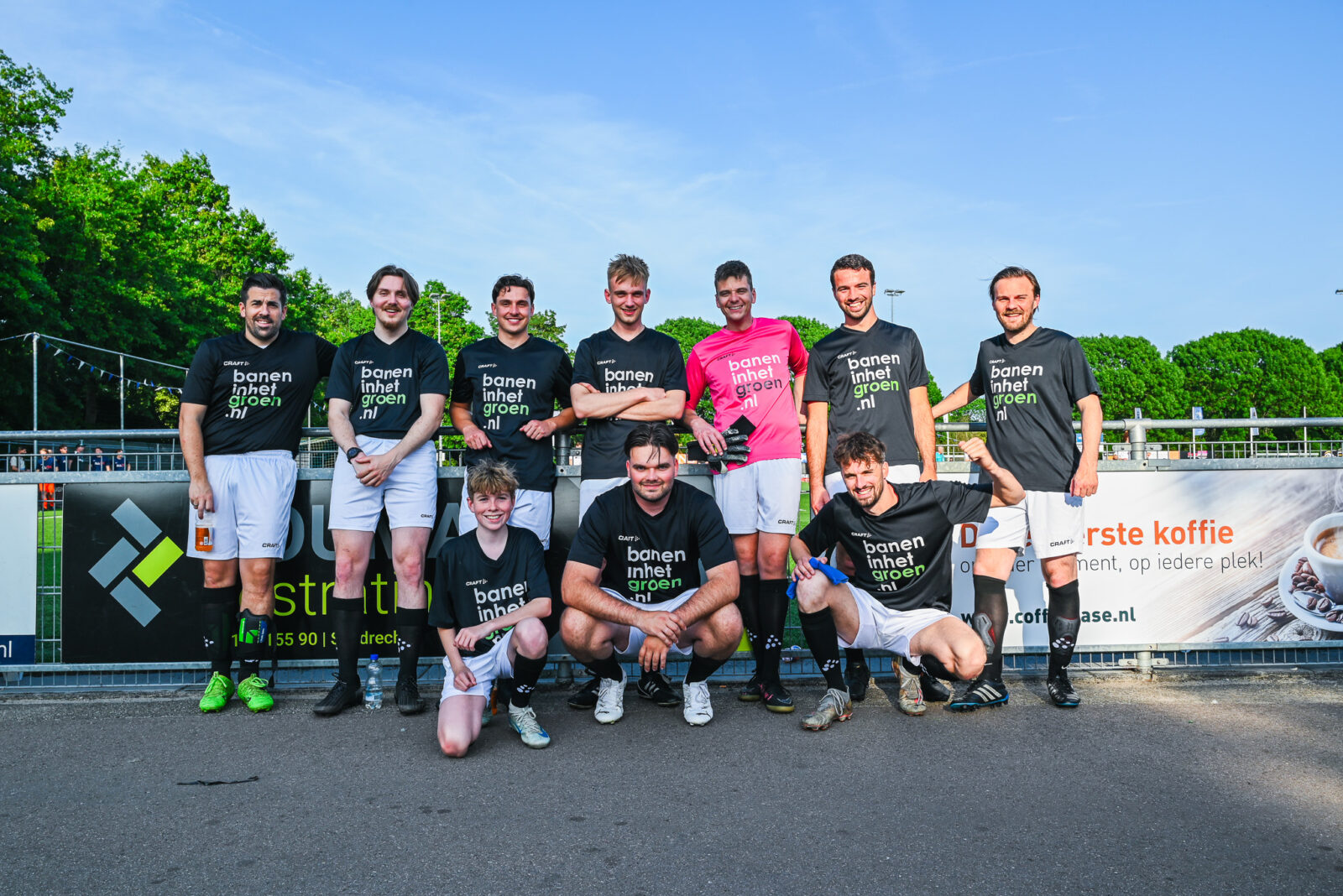 Team Baneninhetgroen bedrijventoernooi